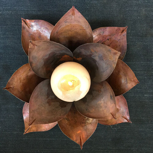 Lotus Flower Candle Holder