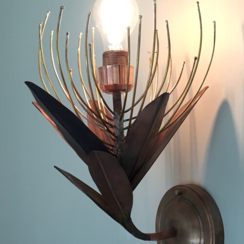 Protea Wall Light